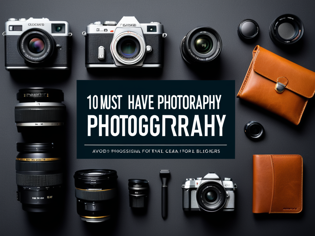 Featured image for blog post: 10 Must-Have Photography Gear for Travel Bloggers